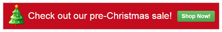Christmas banner ad