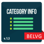 Category info prestashop module