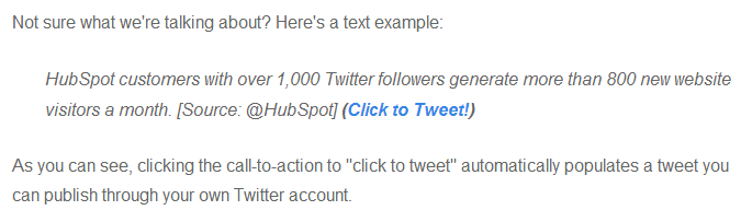 click to tweet example