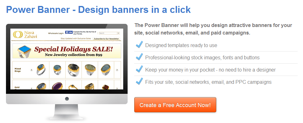 Get your own Power Banner