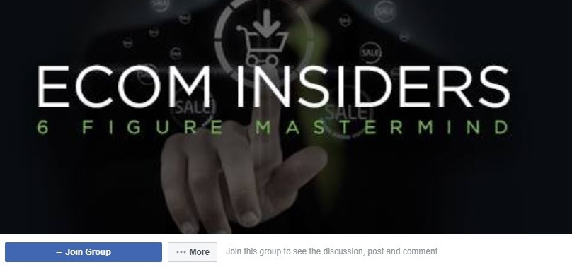 ecom insiders facebook group for online sellers 1