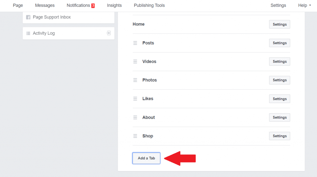 setting up Facebook Page reviews