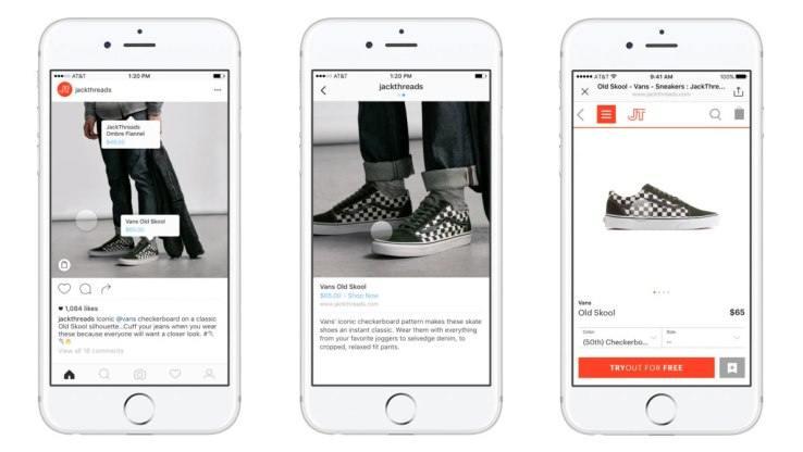 Instagram shopping feature for eComemrce and retail