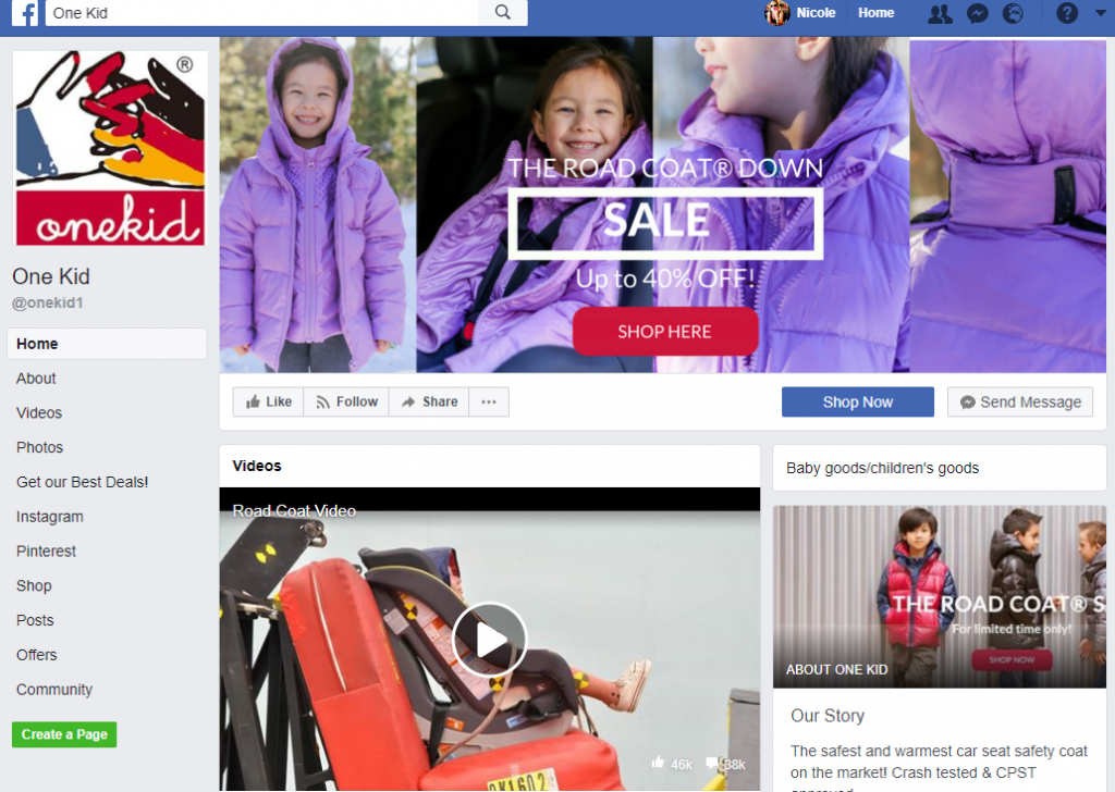 example of promotional Facebook covers
