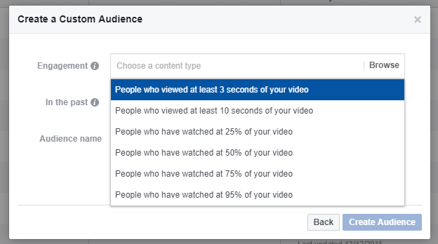 Custom Audience for Video 5