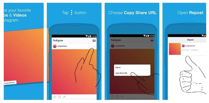 apps to repost Instagram posts 