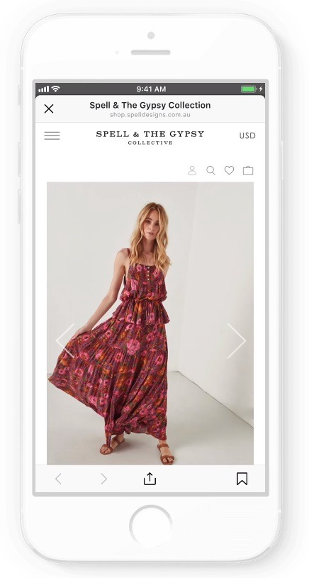 Instagram shopping tags