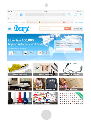 selling products on Fruugo