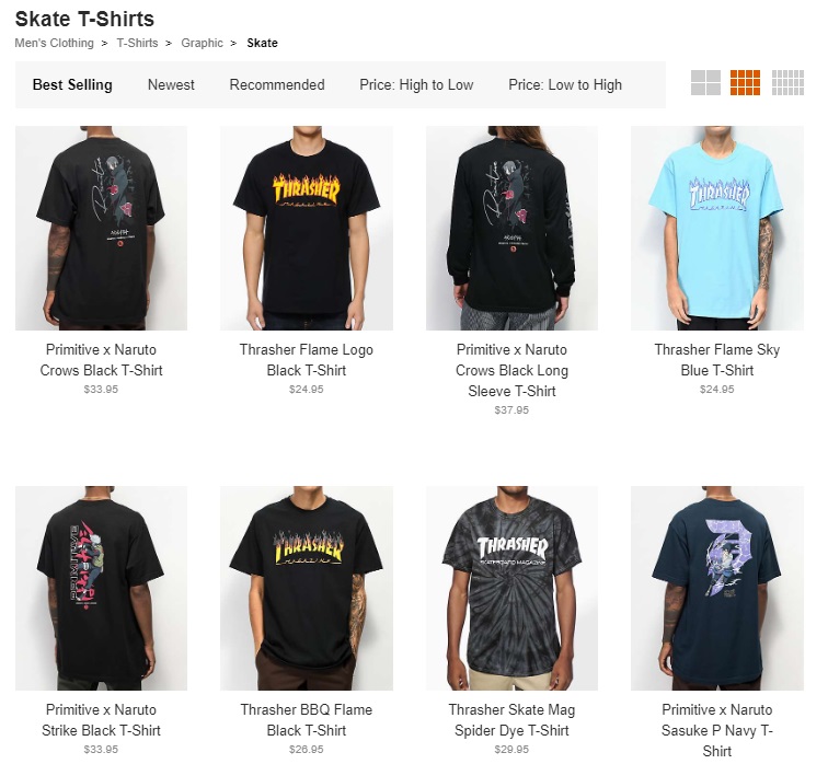 skate -shirts online store