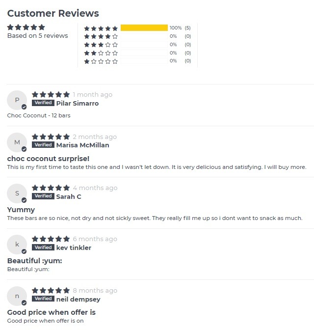 battle snacks example of product page reviews 2222