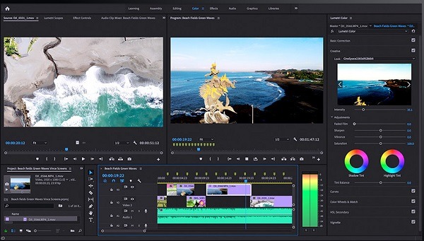 Adobe Premiere pro video editing software for eCommerce 2