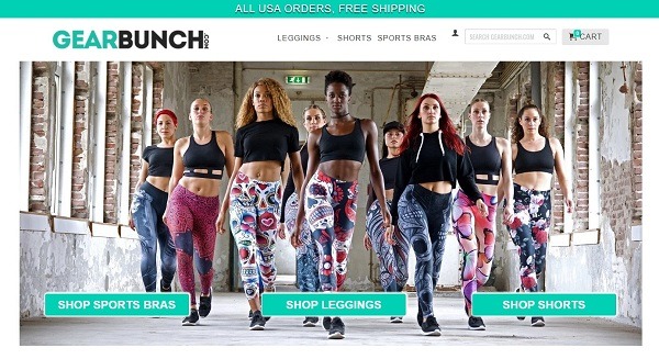 gearbunch eCommerce clothing store example