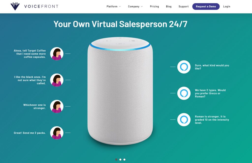 voice front tool for getting ecommerce brand on voice shopping 2