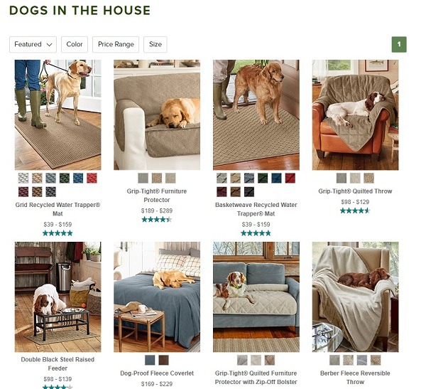 dog sofa cover store