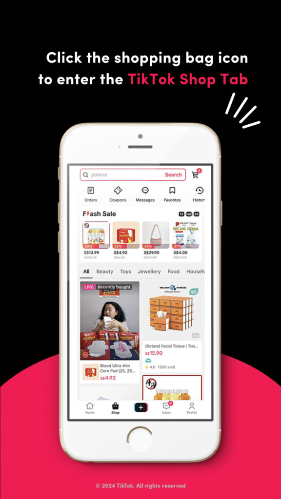 Tiktok shop tab expansions